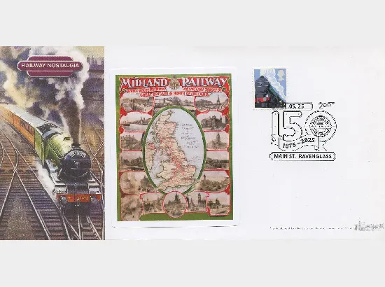 Midland Railway Map Towns