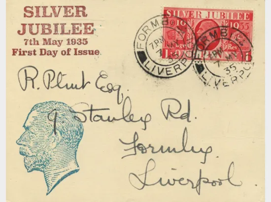 King George V Silver Jubilee