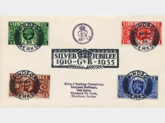 King George V Silver Jubilee