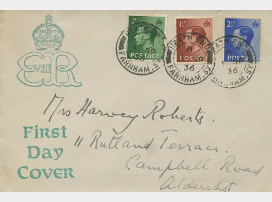 KEVIII: 1/2d, 1 1/2d, 2 1/2d