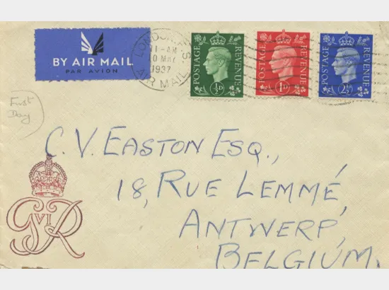 KGVI: 1/2d, 1d, 2 1/2d