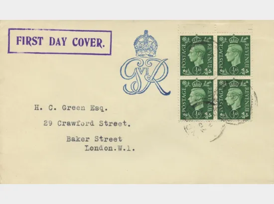 KGVI: 1/2d, 1d, 2 1/2d