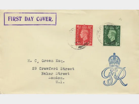 KGVI: 1/2d, 1d, 2 1/2d