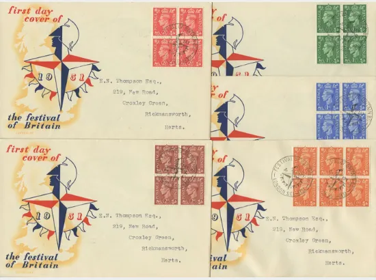 KGVI: Definitives Colour Change