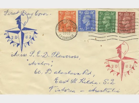 KGVI: Definitives Colour Change