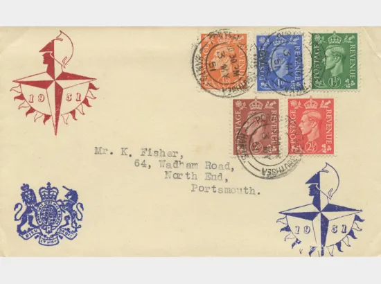 KGVI: Definitives Colour Change