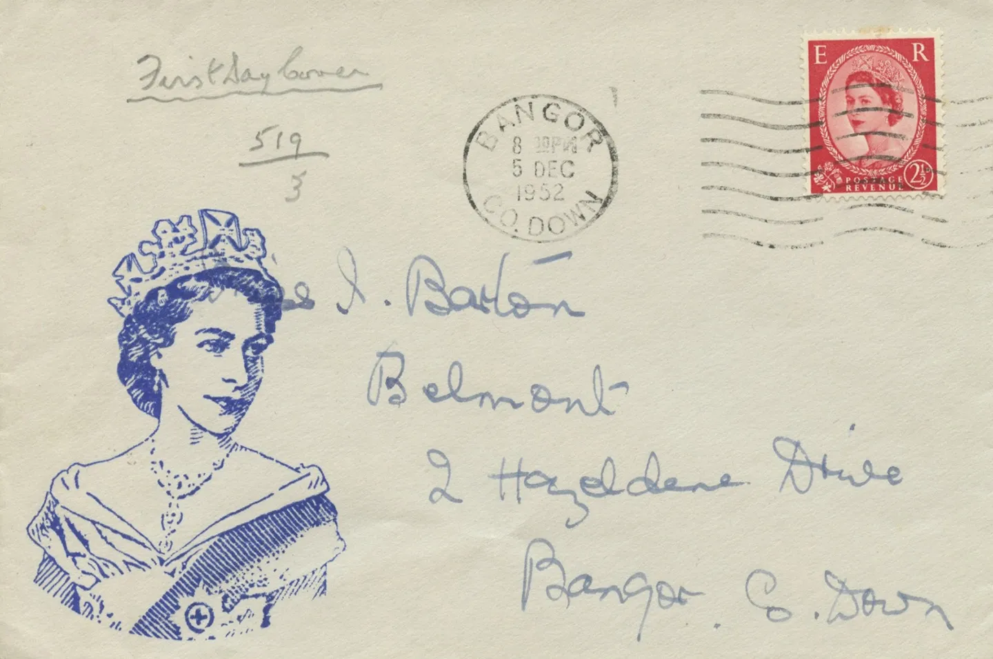 x1952_FirstQEII_Bangor