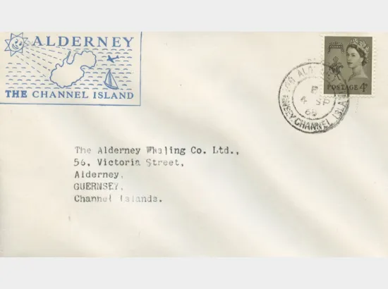 Guernsey 4d Brown & 5d Blue