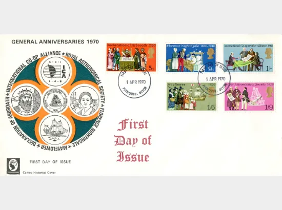 General Anniversaries 1970