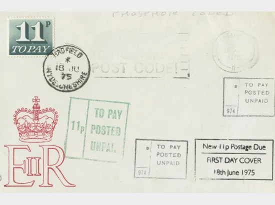 11p Green [To Pay Labels]