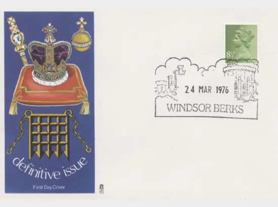 Machins: 8 1/2p Yellowish-Green