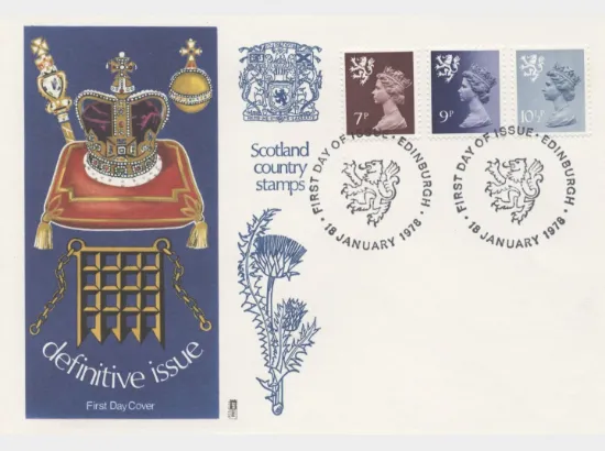 Scotland 7p, 9p, 10 1/2p