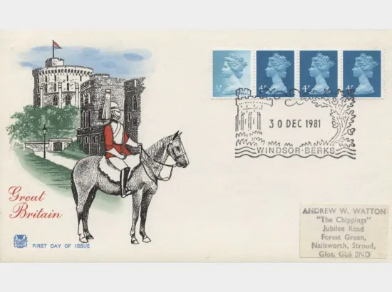 Machins: 12 1/2p Readers' Digest Stamp Coil