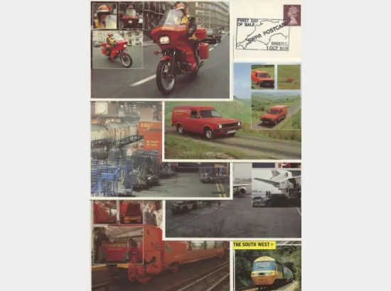 Set of 7 SW Region Postcards