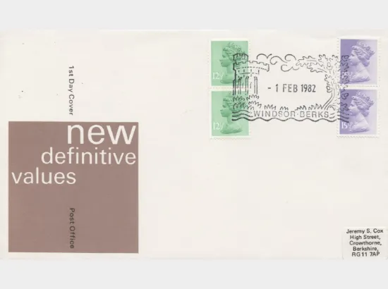 Counter: New Design: £1.43 Postal Hist. 3 (James Chalmers)