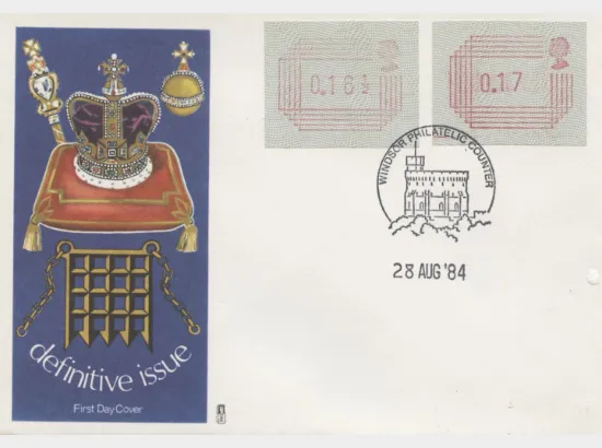 16 1/2p & 17p [Frama Labels]