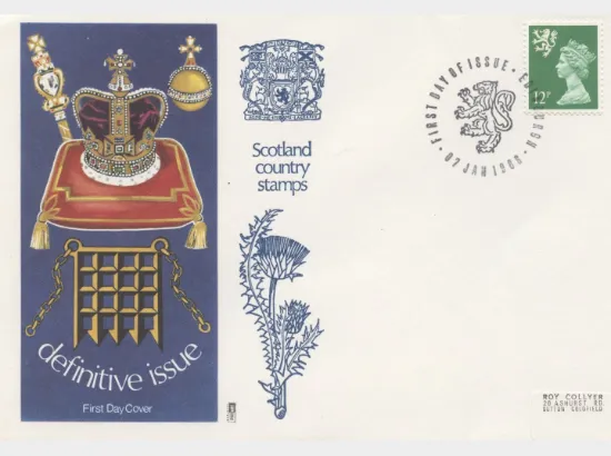 Scotland 12p Bright Green