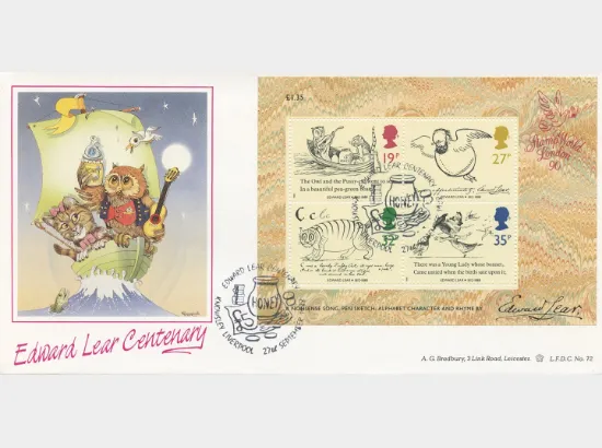 Edward Lear: Miniature Sheet