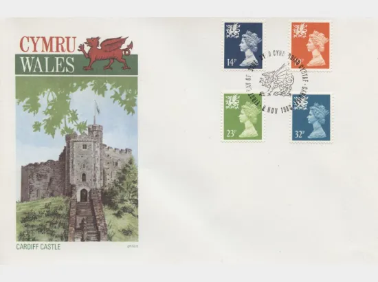 Wales 14p, 19p, 23p, 32p