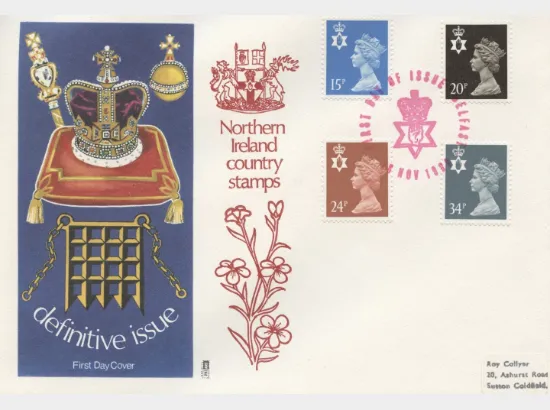 Northern Ireland 15p, 20p, 24p, 34p