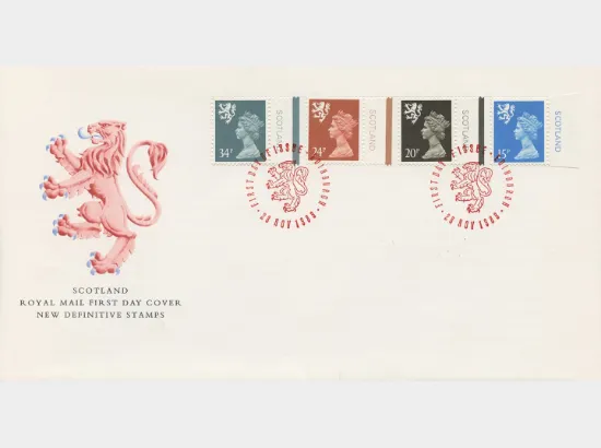 Scotland 15p, 20p, 24p, 34p