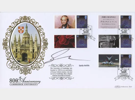 Cambridge University [Commemorative Sheet]