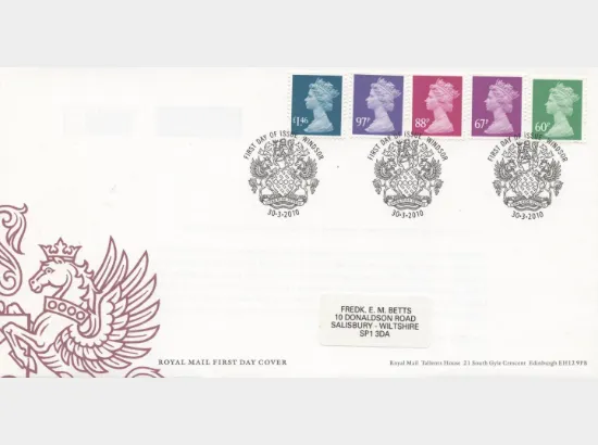 Machins (EP): 60p, 67p, 88p, 97p, £1.46, E, W