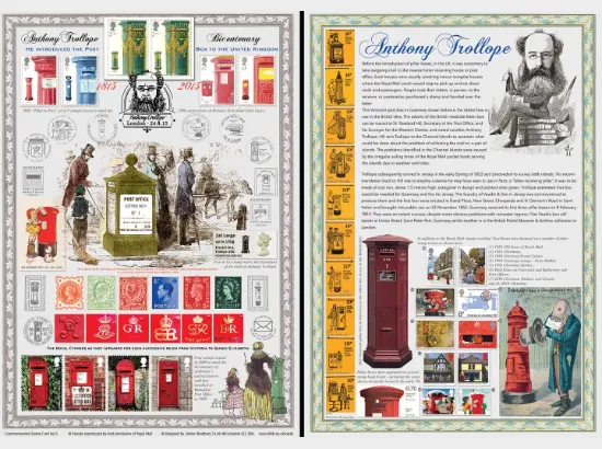 Anthony Trollope [Commemorative Sheet]