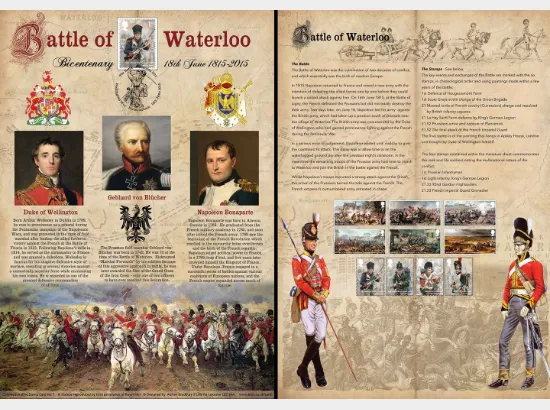 Battle of Waterloo: Miniature Sheet