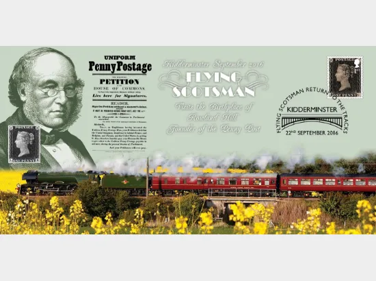 Flying Scotsman visits Kidderminster