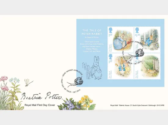Beatrix Potter: Miniature Sheet