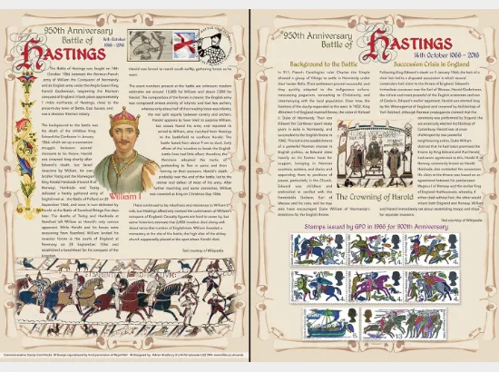 Battle of Hastings [Commemorative Sheet]