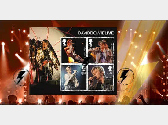 David Bowie: Miniature Sheet
