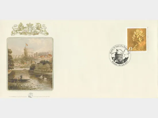 Machin Golden Anniversary: (MS) £1 Gold