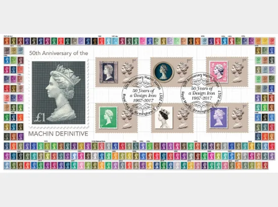 Machin Design Icon: Miniature Sheet