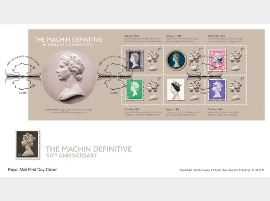 Machin Design Icon: Miniature Sheet
