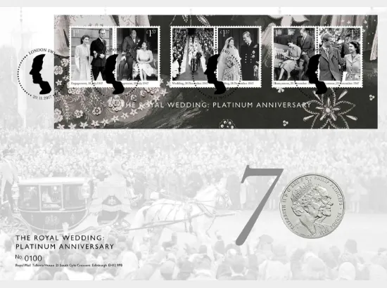Platinum Wedding: Miniature Sheet Platinum Wedding: Miniature Sheet