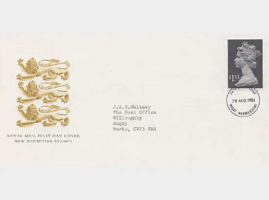 Machins: Parcel Post: £1.33