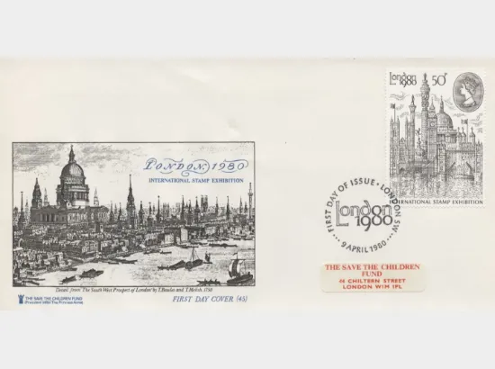London 1980: 50p Stamp