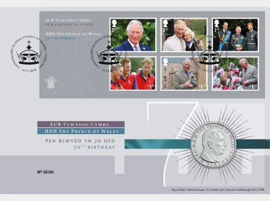 Prince of Wales: Miniature Sheet