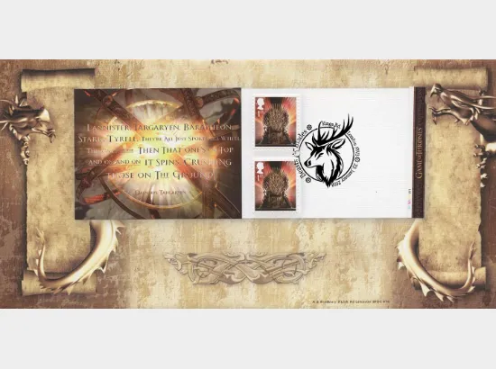 Self Adhesive: Game of Thrones: 6 x 1st