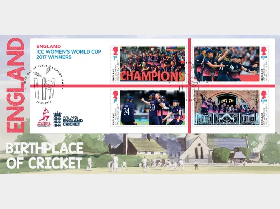 Women's Cricket World Cup: Miniature Sheet