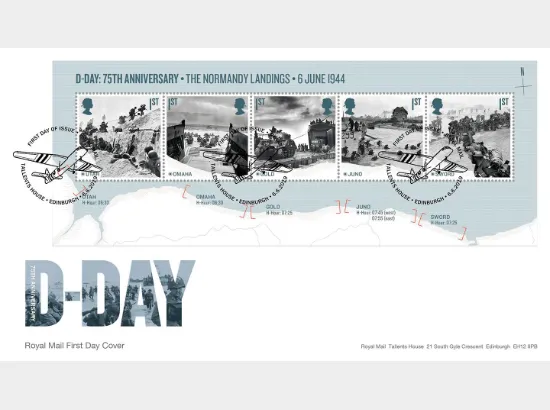 D-Day: Miniature Sheet