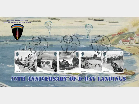 D-Day: Miniature Sheet