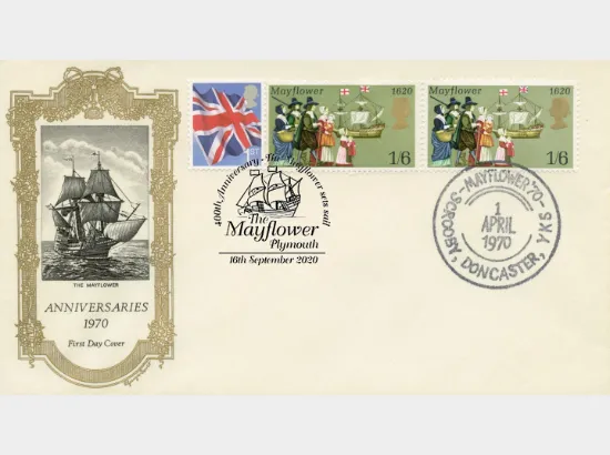 Mayflower on the high seas