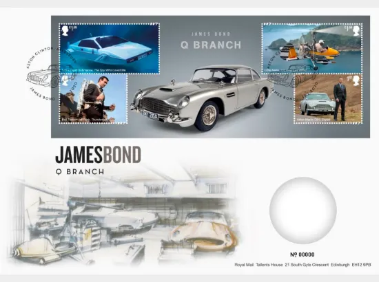 James Bond: Miniature Sheet