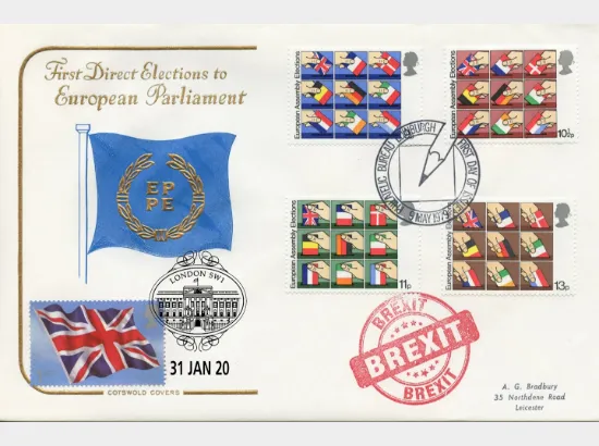 Brexit Double-Dated Cover