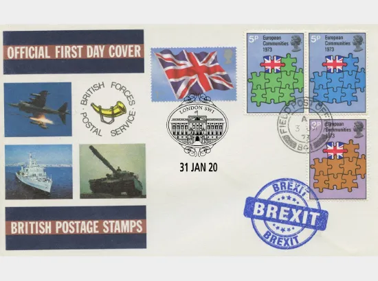 Brexit Double-Dated Cover