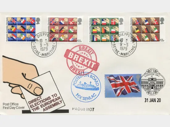 Brexit Double-Dated Cover