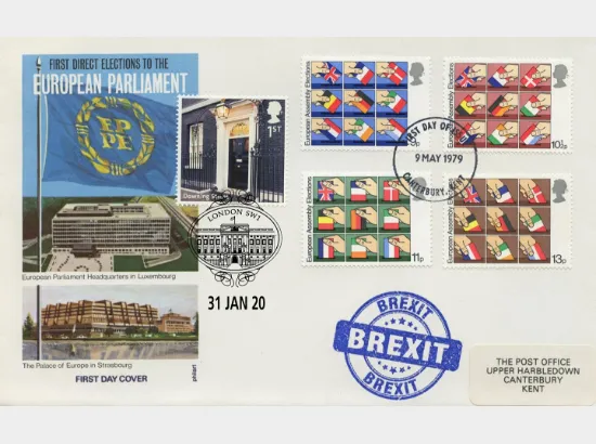 Brexit Double-Dated Covers